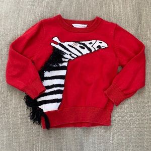 marc jacobs zebra sweater